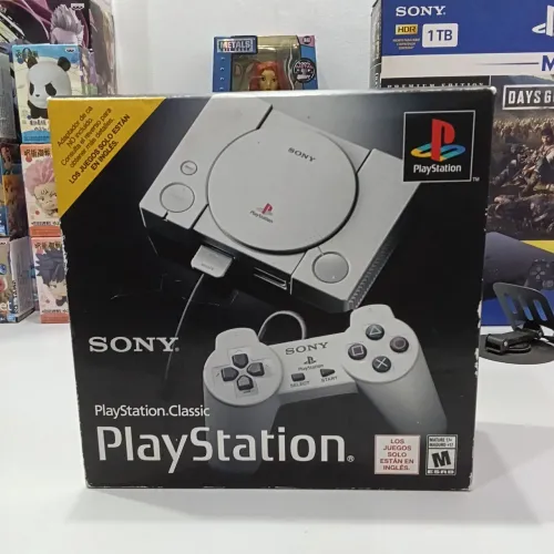 Vendo Playstation Mini Classic Edition Original vem com 20 jogos Semi novo