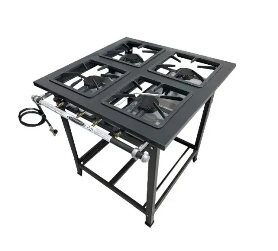 Fogão Industrial Itajobi 4 Bocas Alta Pressão + Kit mangueira Perfil 7 Reforçado