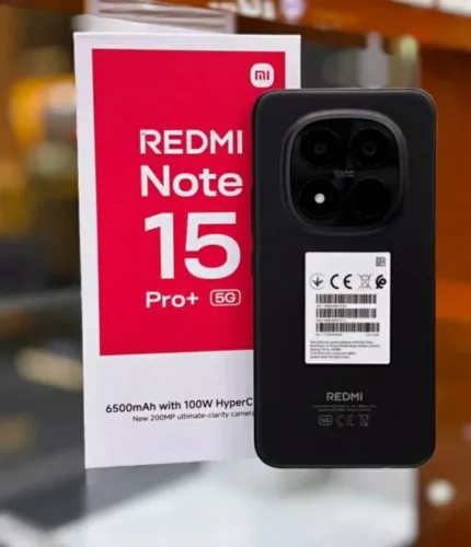 XIAOMI REDMI NOTE 15 PRO PLUS 5G 512GB/12GB RAM - APARELHO CELULAR NOVO COM GARANTIA