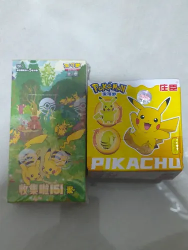Boster Box Pokémon 151 Chinesa 