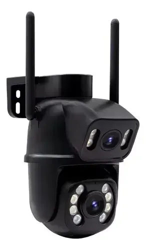 Câmera de Segurança Wi-Fi Dupla 6MP - Externa - Prova D'Água