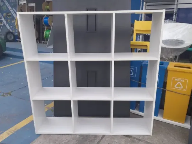 Armário Nicho para Escritório (Branco)