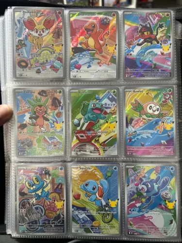 Coleção de iniciais Pokemon TCG