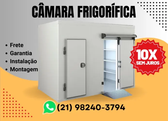 Câmara Frigorífica para Congelados e Resfriados | Faça Orçamento