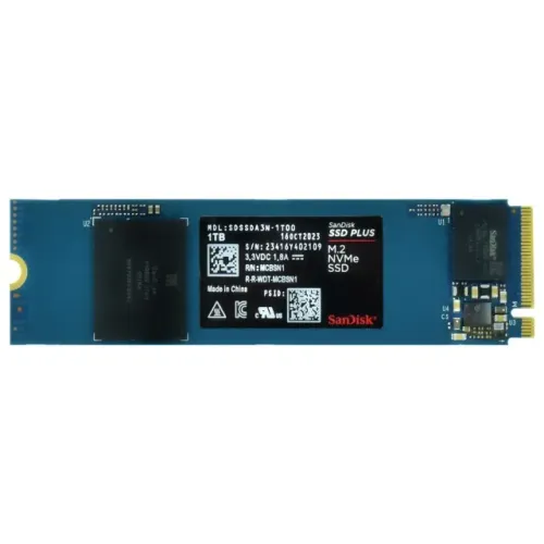 SSD SanDisk M.2 1TB Plus NVMe- Novo