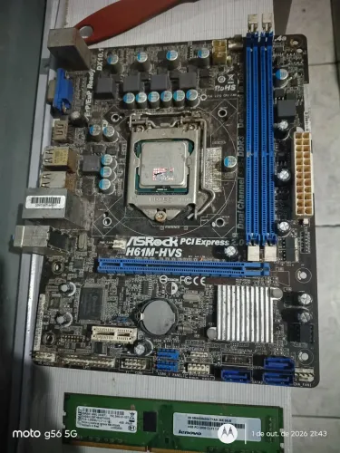 Placa mãe As rock H61