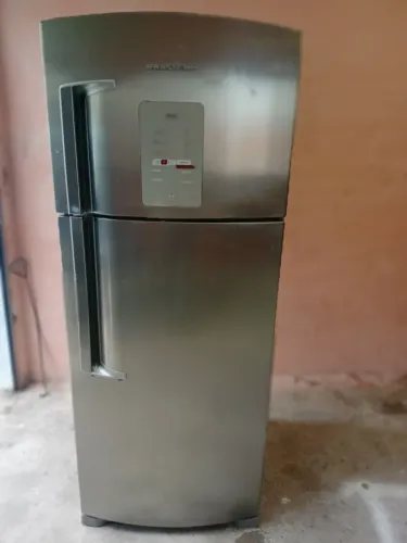 Geladeira brastemp inox ative painel digital frost free dúplex