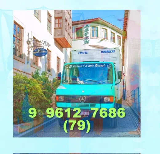 Frete em Aracaju / Farolândia / Cirurgia / Grageru / Centro / Coroa do Meio / Siqueira Cam