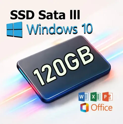 SSD Sata 120gb + Win10+Office
