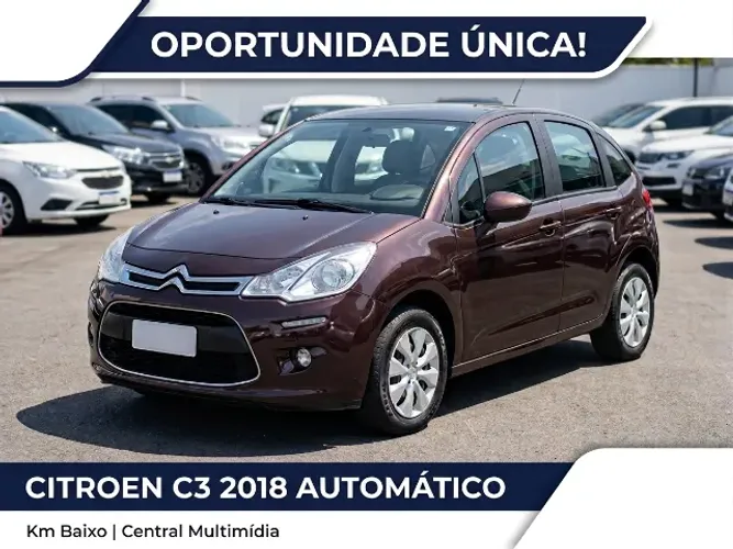 Citroen C3 Attraction 1.6 Flex 16V 5P Aut. 2018