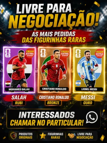 Vendo ou troco figurinhas raras