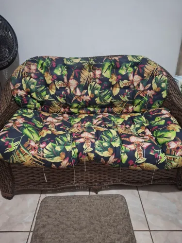 Poltronas de vime.