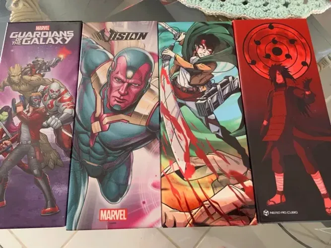 Placas de metal decorativas