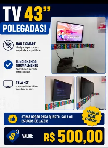  Tv 43 Polegadas 
