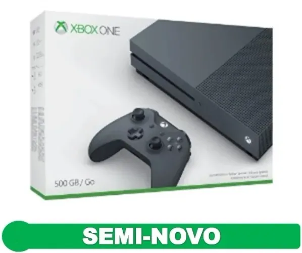 Xbox One S 500gb / Semi Novo