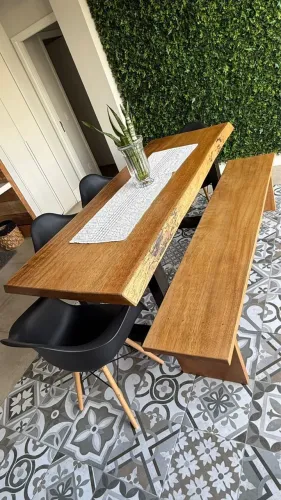 Mesa rústica