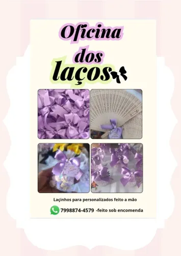 Laços para personalizados 