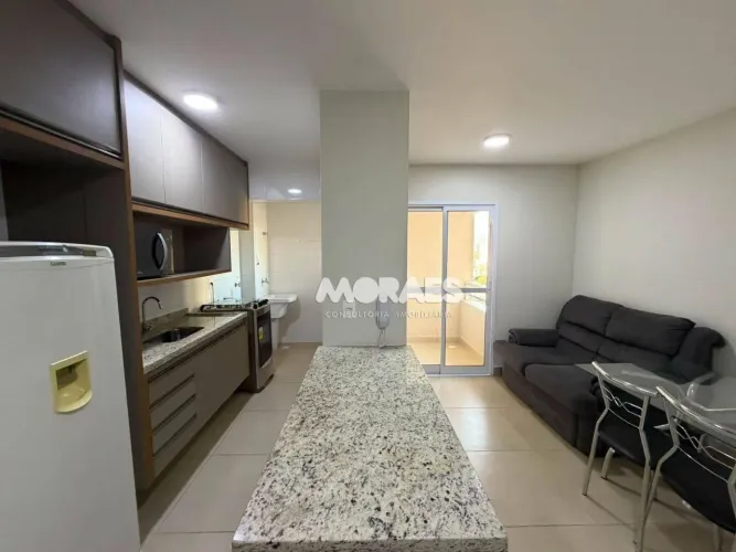 Apartamento com 1 quarto para alugar, 50 m² por R$ 2.000/mês - Residencial Donatella - Bau