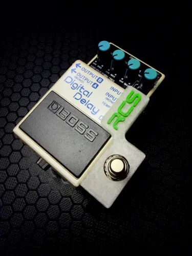 Pedal Boss DD-7 + FS1-B Remote Control Custom Premium RCS M&Audio
