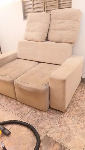 Sofá retrátil 2 lugares