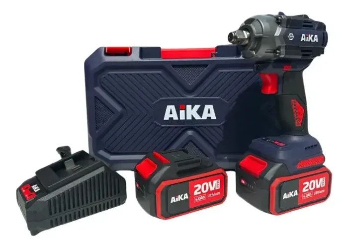 Chave De Impacto Profissional Aika Bateria 20v 500nm Adw500a