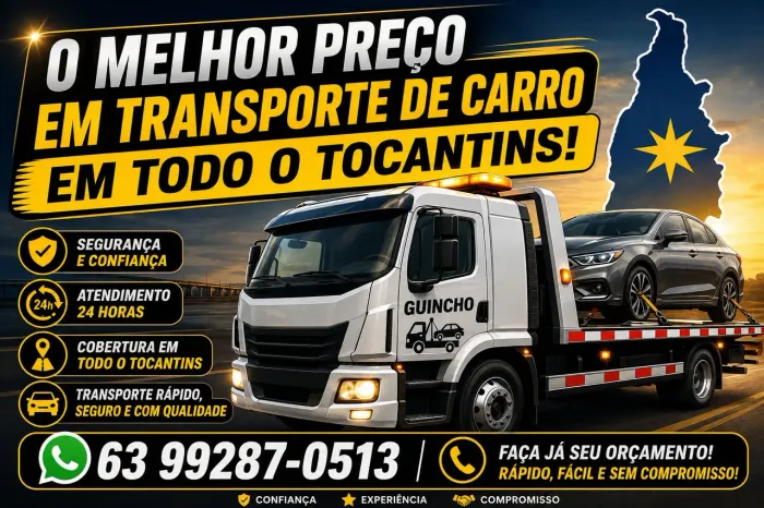 Remoção e transporte de veículos para todo o Brasil