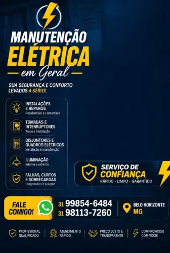 Eletricista residencial e predial