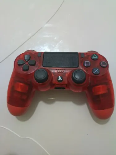 Controle Dualshock PS4 - Crystal Red Original