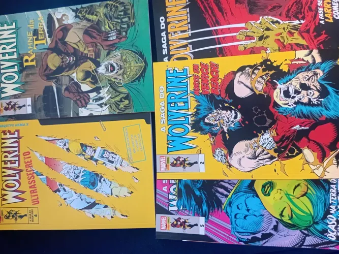 Saga do Wolverine 1 ao 5