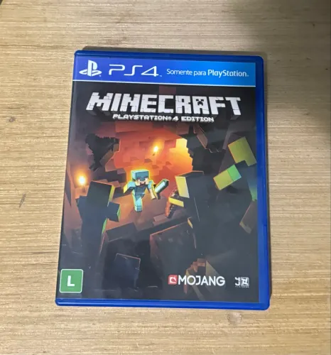 Minecraft PS4 - mídia física original