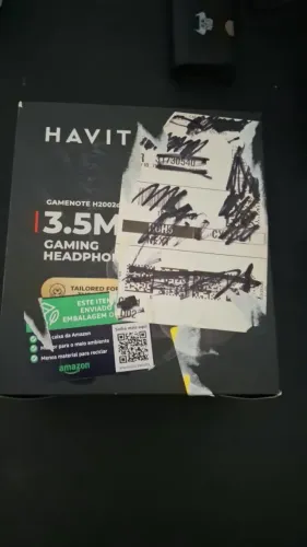 Fone de ouvido havit h2002d COM CAIXA