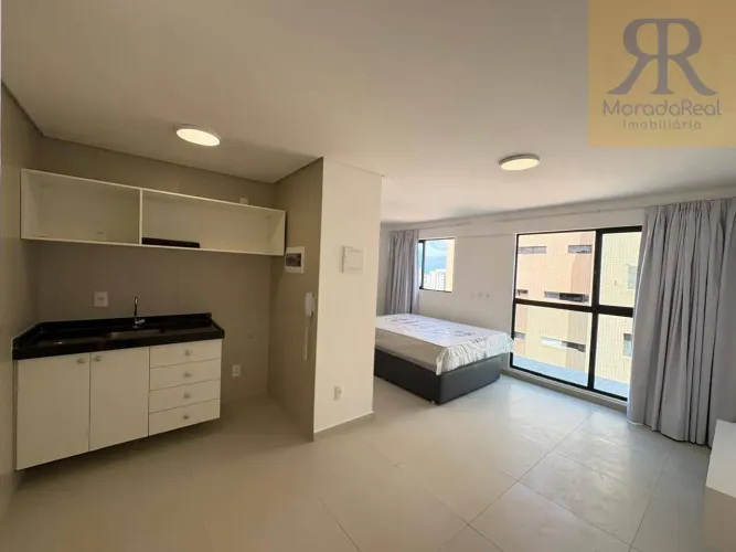 Flat com 1 quarto para alugar, 26 m² por R$ 3.200/mês - Espinheiro - Recife/PE