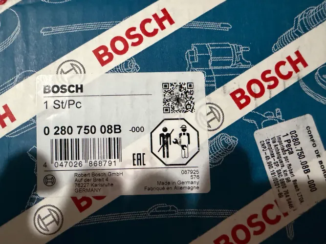Bosch: 0 280 750 08B corpo de borboleta