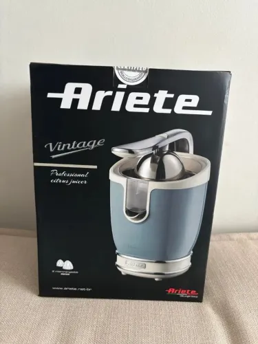 Ariete Espremedor de frutas cítricas elétrico vintage 220v
