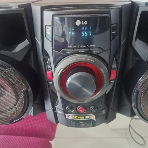 Mini Systen LG 130 w Liga mais não sai som