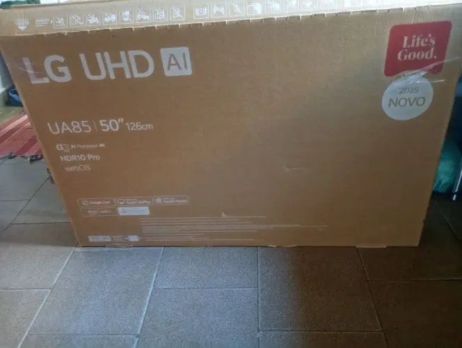 SMART TV LG LANÇAMENTO ZÉRA LACRADA 50 POLEGADAS 4K COKTROLE MAGIC ALEXIA