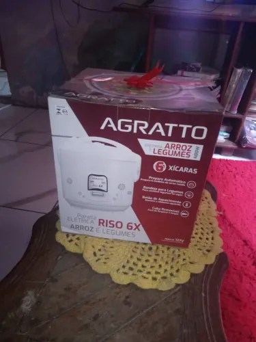 Panela elétrica de arroz Agratto 6x novo