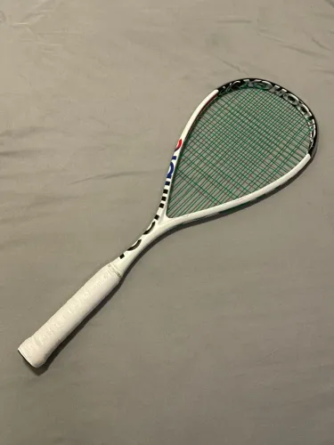 Raquete Squash Carboflex JR V2 Tecnifibre - Pouco Uso, Encordoada 305, Estado Impecável
