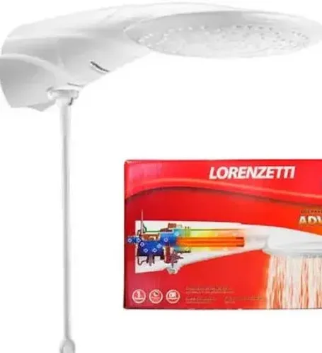 Chuveiro elétrico Advanced multi temperaturas Lorenzetti.