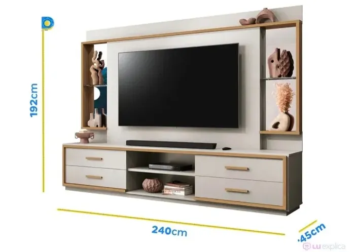 Rack sala p Tv 75? Novo na caixa