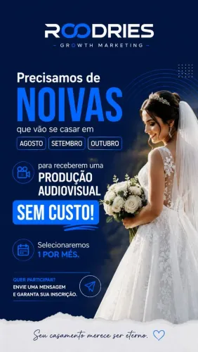 Audiovisual para casamentos - Grátis 
