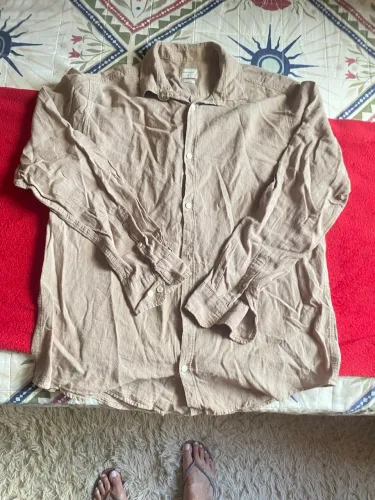 Camisa social masculina manga longa tamanho H