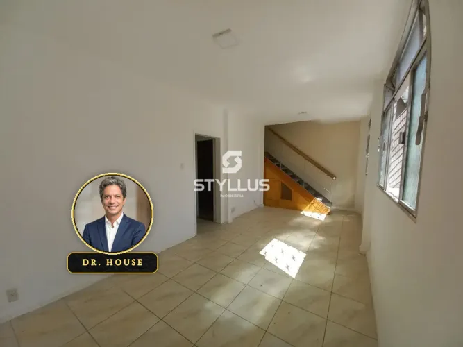 Casa de Vila 4 Quartos (2 Suítes) em Méier com Terraço e Vaga! M74N