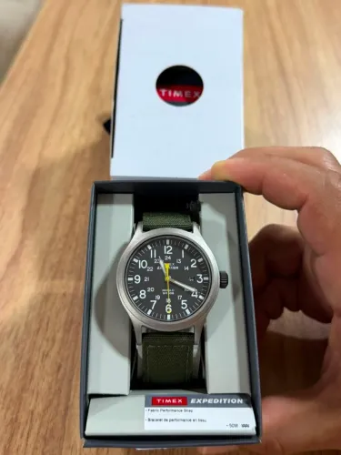 Timex Relógio masculino Expedition Scout de 40 mm