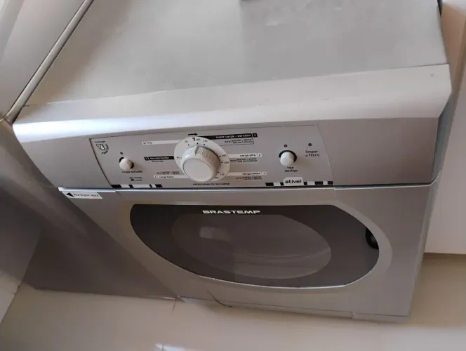Secadora Brastemp inox