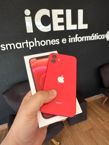 iPhone 12 vermelho 128GB