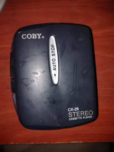Walkman Coby CX-26 (Funcionando ok),cassete,K7,toca fitas, vitrola,amplificador,antigo