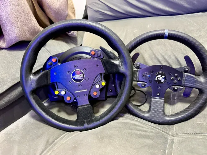 Kit Thrustmaster T300 RS GT + Sparco R383 + Câmbio H