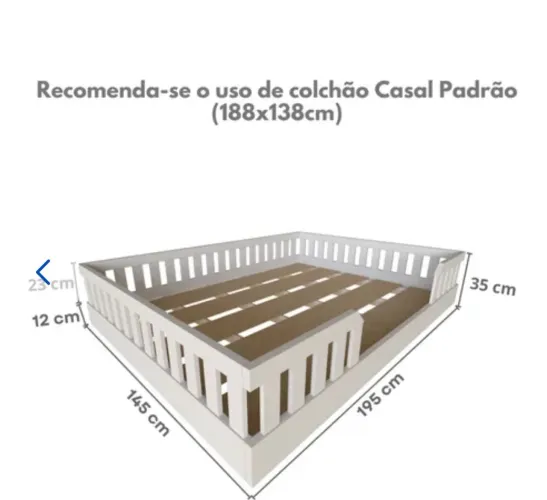 Cama infantil montessoriana casal