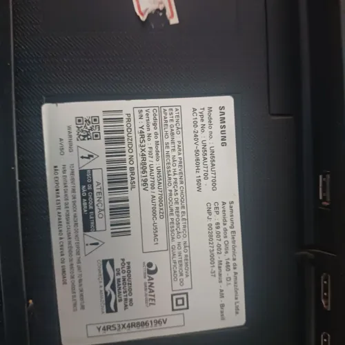 Vendo TV Samsung tela com problema
